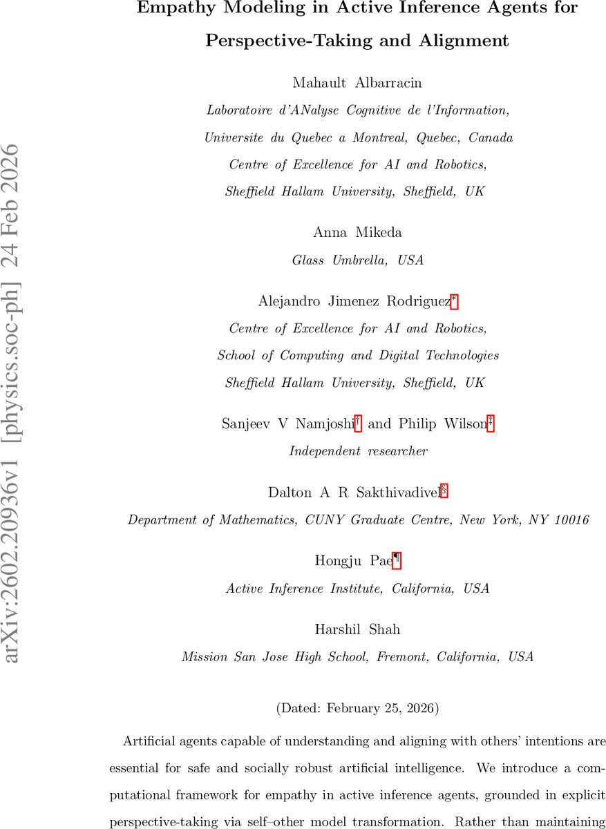 활동추론 기반 공감 에이전트: 관점 전이와 협력 메커니즘