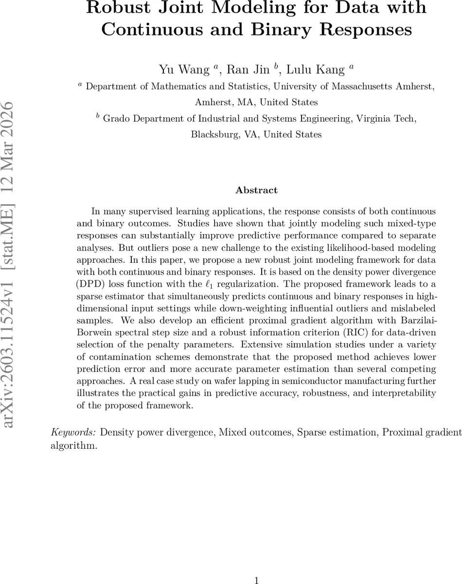 연속·이진 반응을 위한 강인한 공동 모델링 프레임워크