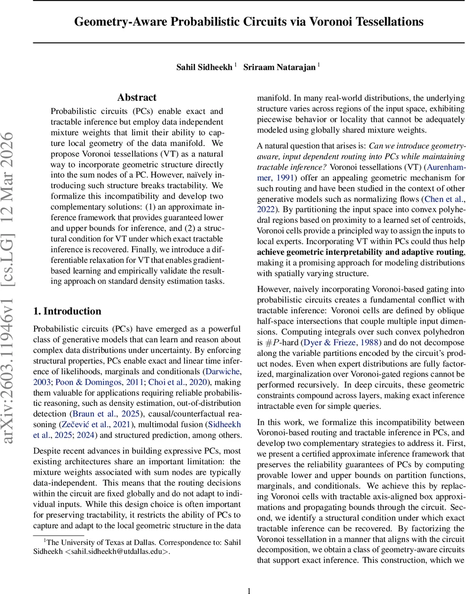 기하학을 활용한 베지어 볼록 확률 회로