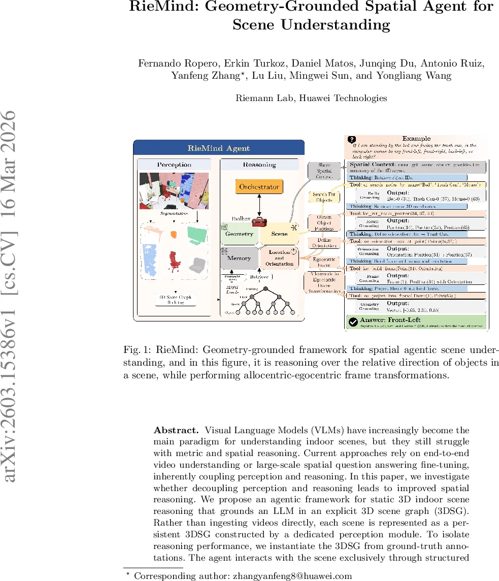리마인드 기하학 기반 공간 에이전트