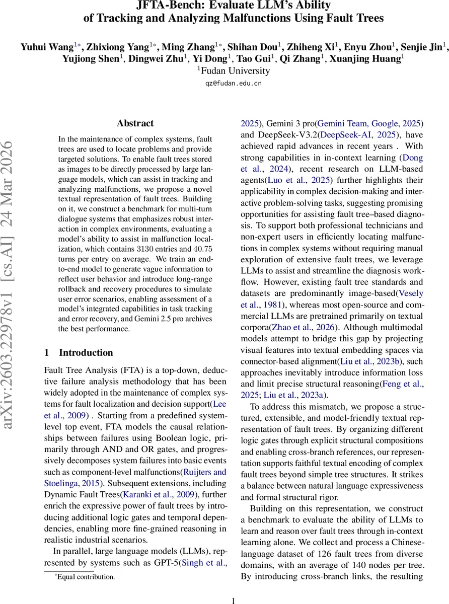 JFT A‑Bench: 고장수리 트리를 텍스트화한 대화형 LLM 평가